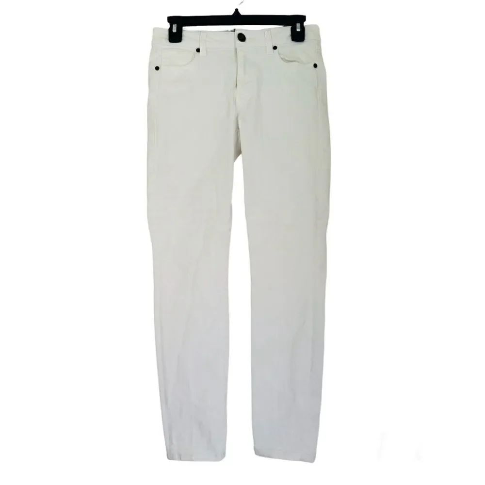 Cabi High Skinny White Jeans Size 4